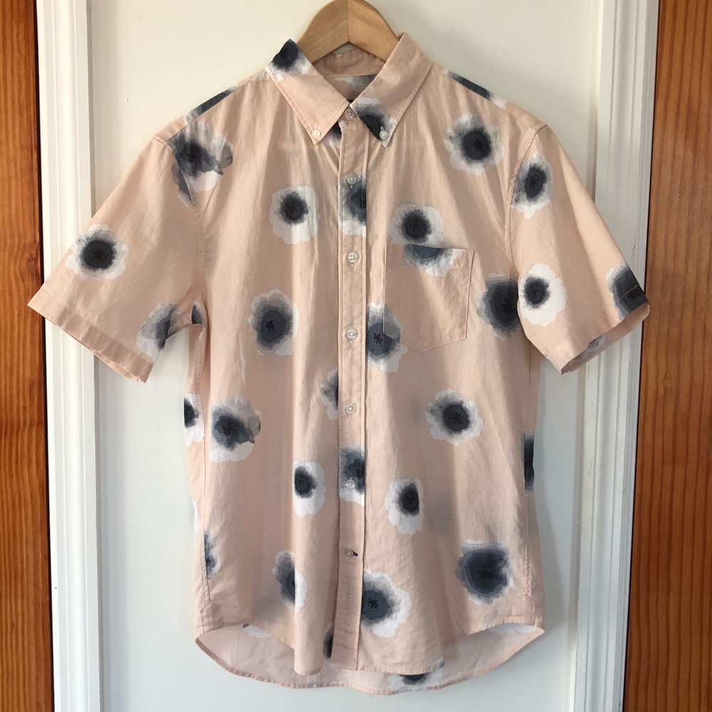 Club Monaco Men’s Short Sleeve Slim Fit Size XS
